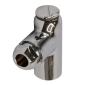 8mm Chrome Plated Gas Restrictor Elbow