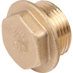 Brass Threaded Plug