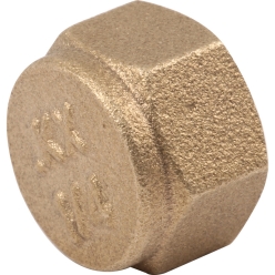 Brass Threaded Cap