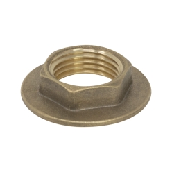 Brass Threaded Backnut