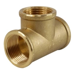 Brass Threaded Equal Tee 90...